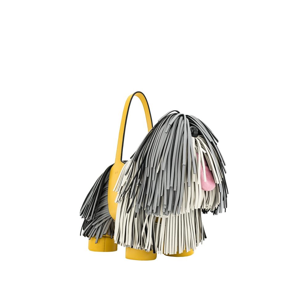 Nita Puy Shape Handbag - Gray Uwu UwU
